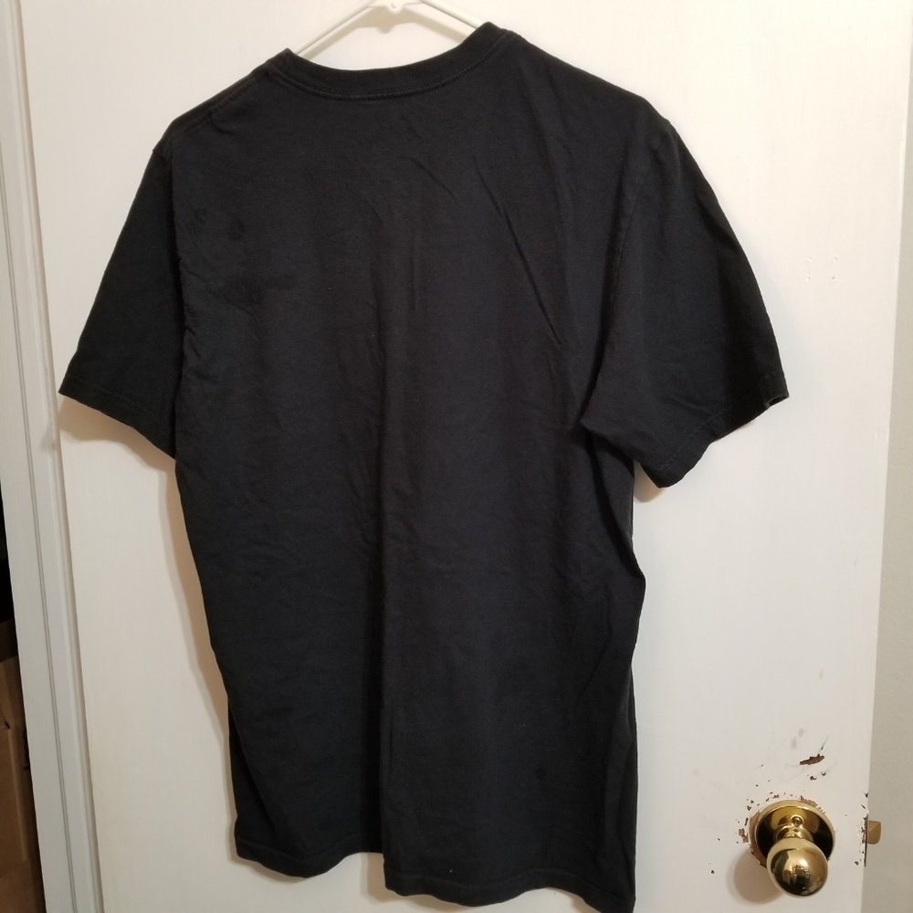 Nike Mens Black T-Shirt Size L Q28E - Picture 4 of 4